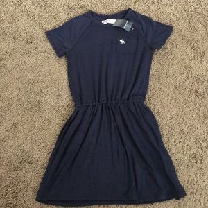 Abercrombie kids casual navy dress